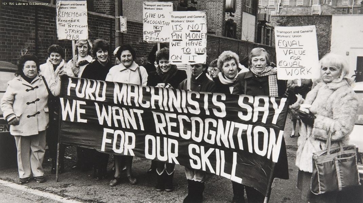 Näherinnen-Streik bei Ford Dagenham, 1984