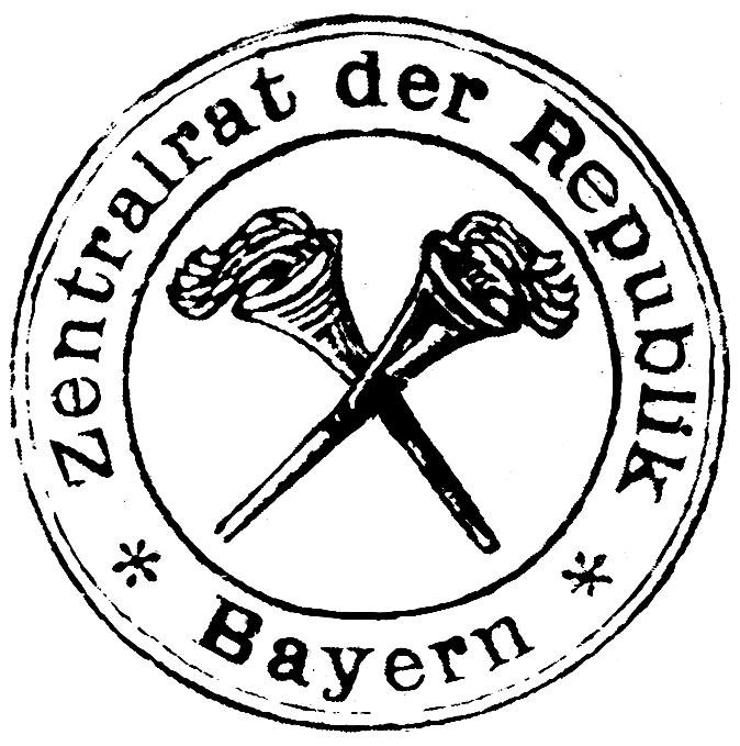 Stempel des Zentralrates der Republik Bayern