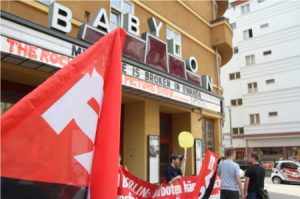 Die Gewerkschaft, die ist da!