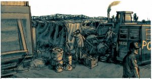 Migration in die Entfremdung