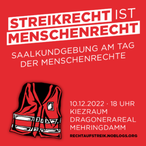 Streikrecht ist Menschenrecht